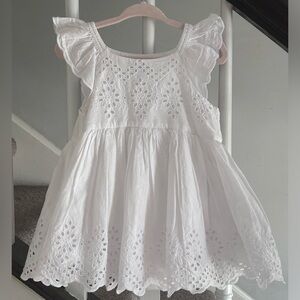 Baby Gap White Eyelet Dress